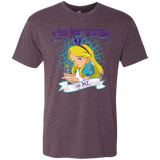 T-Shirts Vintage Purple / Small A Very Merry Un-Birthday Men's Triblend T-Shirt