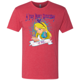 T-Shirts Vintage Red / Small A Very Merry Un-Birthday Men's Triblend T-Shirt