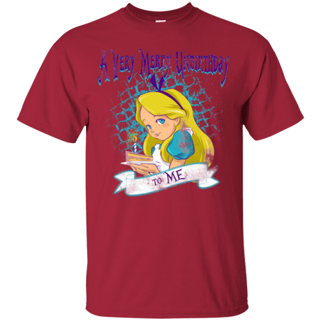 T-Shirts Cardinal / Small A Very Merry Un-Birthday T-Shirt