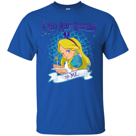 T-Shirts Royal / Small A Very Merry Un-Birthday T-Shirt