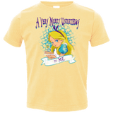 T-Shirts Butter / 2T A Very Merry Un-Birthday Toddler Premium T-Shirt