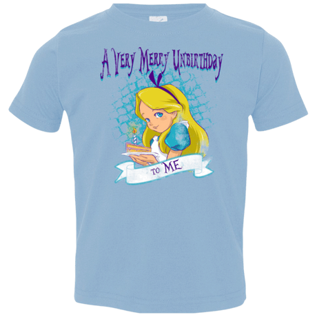 T-Shirts Light Blue / 2T A Very Merry Un-Birthday Toddler Premium T-Shirt