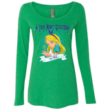 T-Shirts Envy / Small A Very Merry Un-Birthday Women's Triblend Long Sleeve Shirt