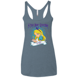 T-Shirts Indigo / X-Small A Very Merry Un-Birthday Women's Triblend Racerback Tank