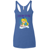 T-Shirts Vintage Royal / X-Small A Very Merry Un-Birthday Women's Triblend Racerback Tank