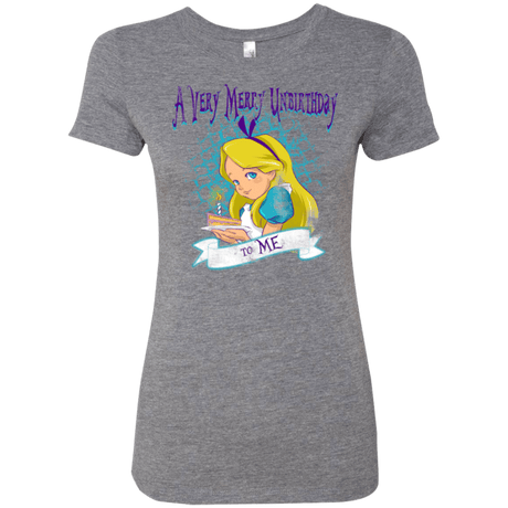 T-Shirts Premium Heather / Small A Very Merry Un-Birthday Women's Triblend T-Shirt