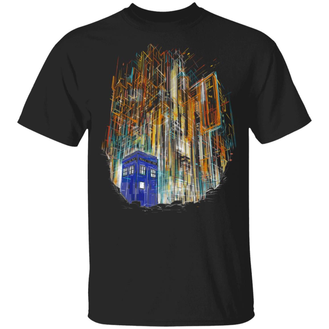 T-Shirts Black / YXS A View On Gallifrey Youth T-Shirt