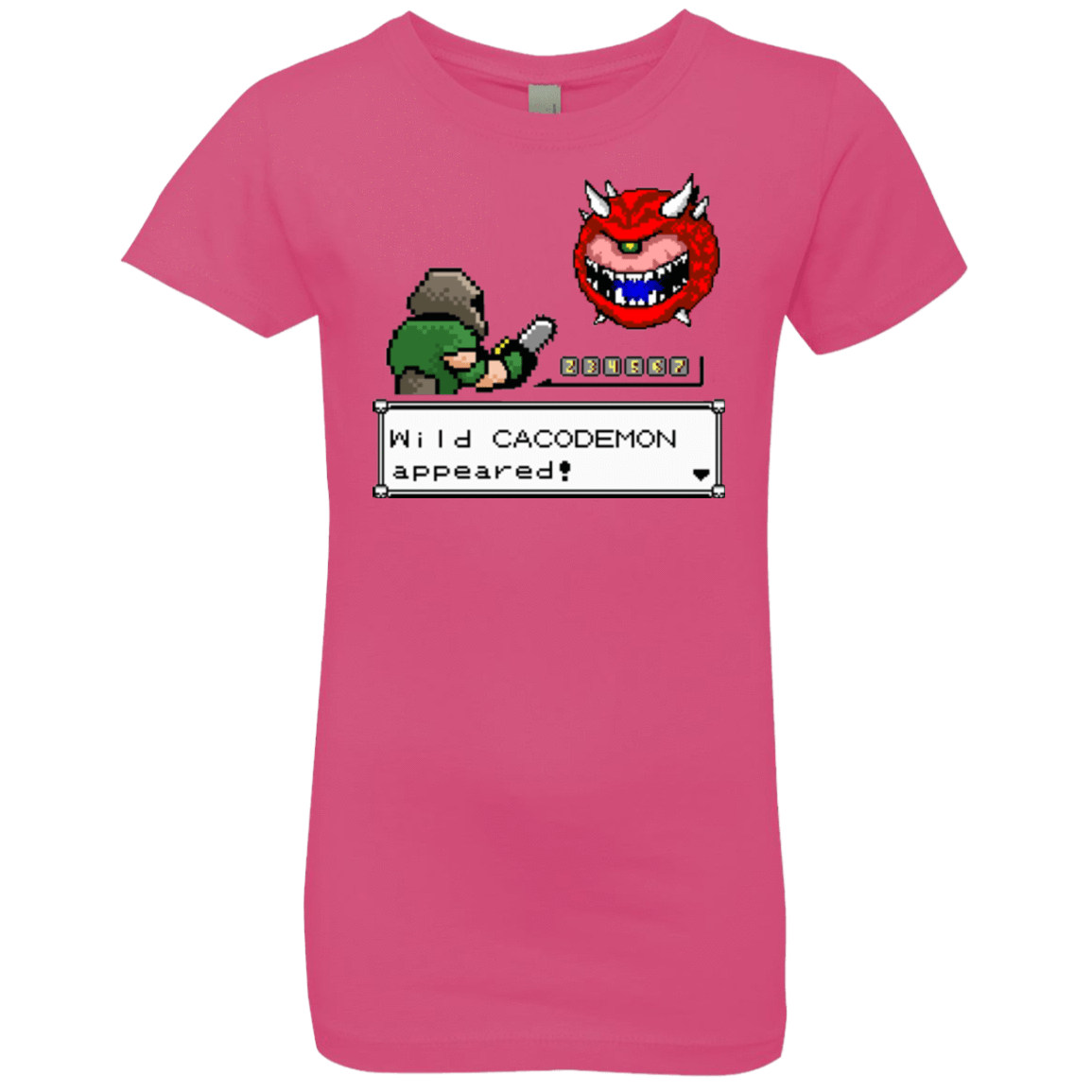 T-Shirts Hot Pink / YXS A Wild Cacodemon Girls Premium T-Shirt