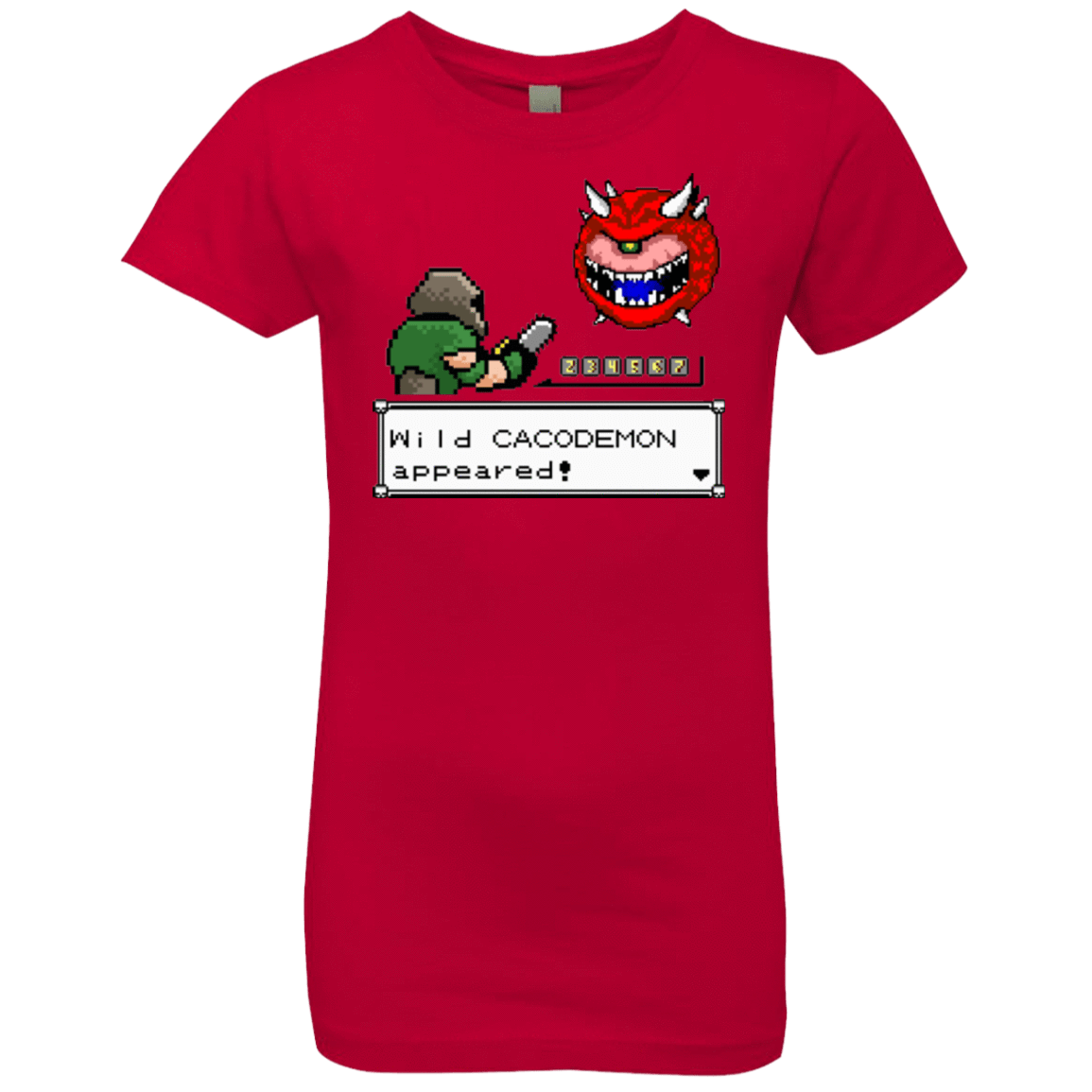 T-Shirts Red / YXS A Wild Cacodemon Girls Premium T-Shirt