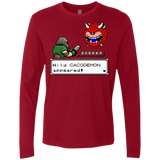 T-Shirts Cardinal / Small A Wild Cacodemon Men's Premium Long Sleeve