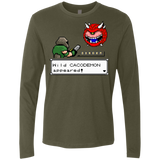 T-Shirts Military Green / Small A Wild Cacodemon Men's Premium Long Sleeve
