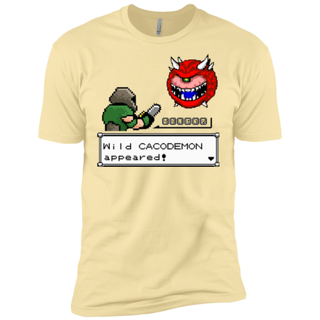 T-Shirts Banana Cream / X-Small A Wild Cacodemon Men's Premium T-Shirt