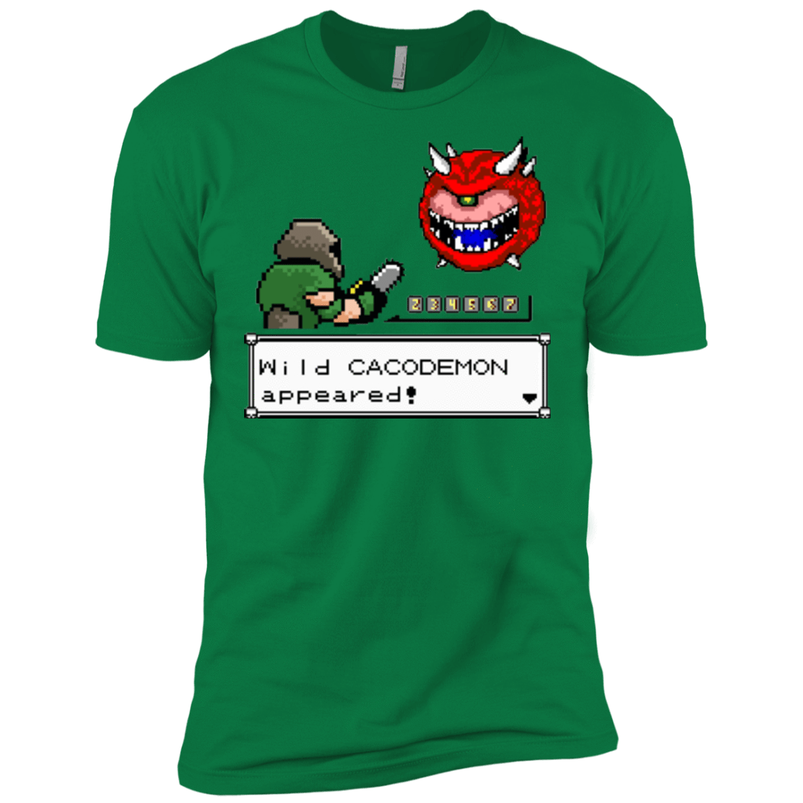 T-Shirts Kelly Green / X-Small A Wild Cacodemon Men's Premium T-Shirt