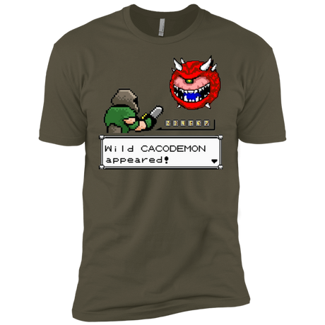T-Shirts Military Green / X-Small A Wild Cacodemon Men's Premium T-Shirt