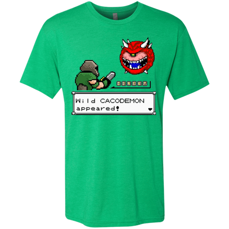 T-Shirts Envy / Small A Wild Cacodemon Men's Triblend T-Shirt