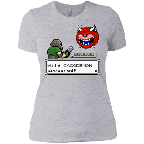 T-Shirts Heather Grey / X-Small A Wild Cacodemon Women's Premium T-Shirt