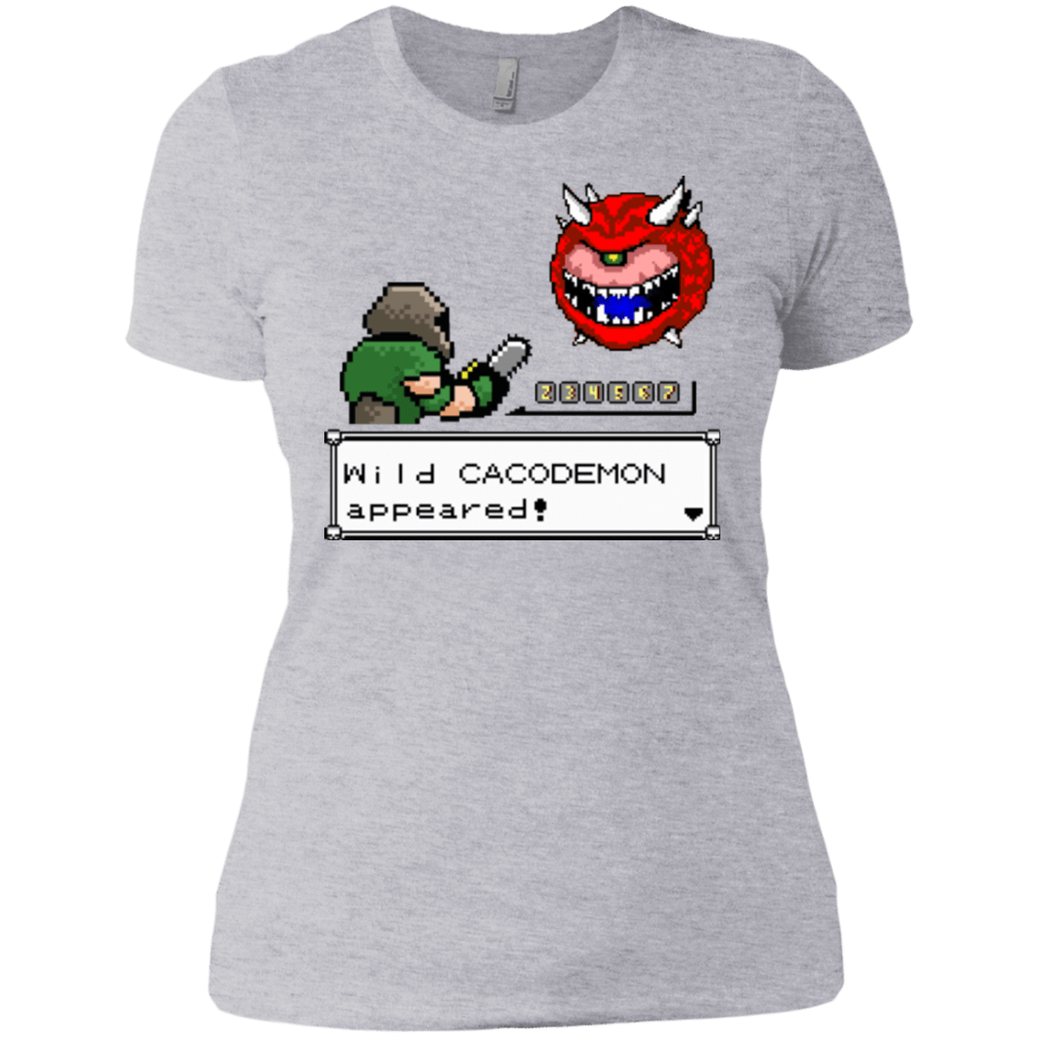 T-Shirts Heather Grey / X-Small A Wild Cacodemon Women's Premium T-Shirt