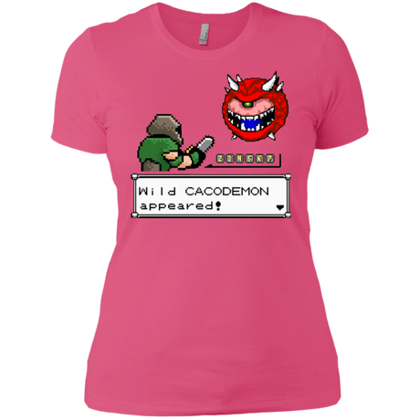 T-Shirts Hot Pink / X-Small A Wild Cacodemon Women's Premium T-Shirt
