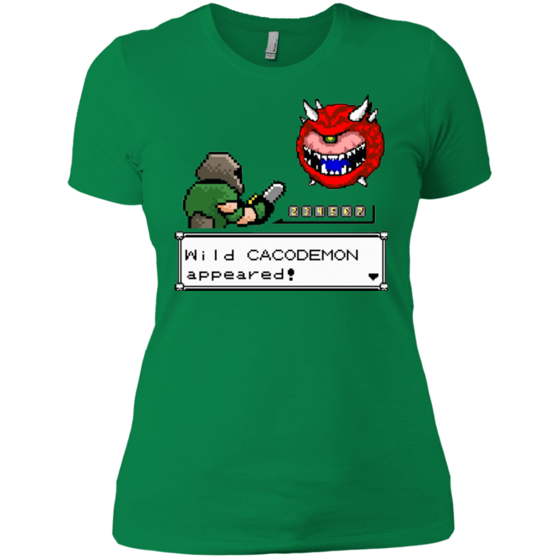 T-Shirts Kelly Green / X-Small A Wild Cacodemon Women's Premium T-Shirt