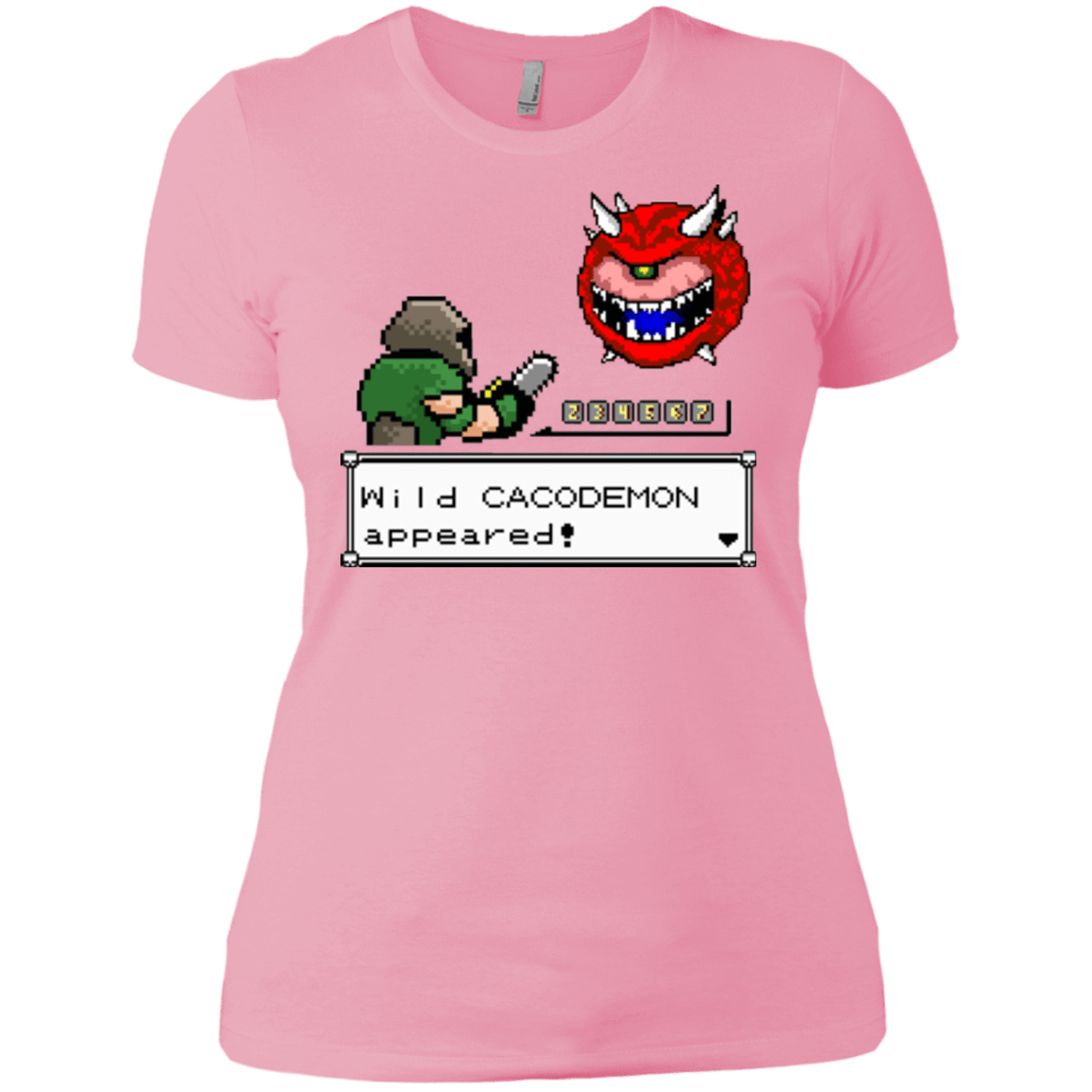 T-Shirts Light Pink / X-Small A Wild Cacodemon Women's Premium T-Shirt