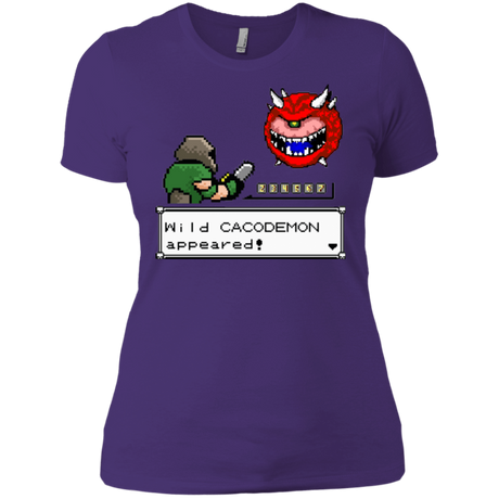 T-Shirts Purple / X-Small A Wild Cacodemon Women's Premium T-Shirt