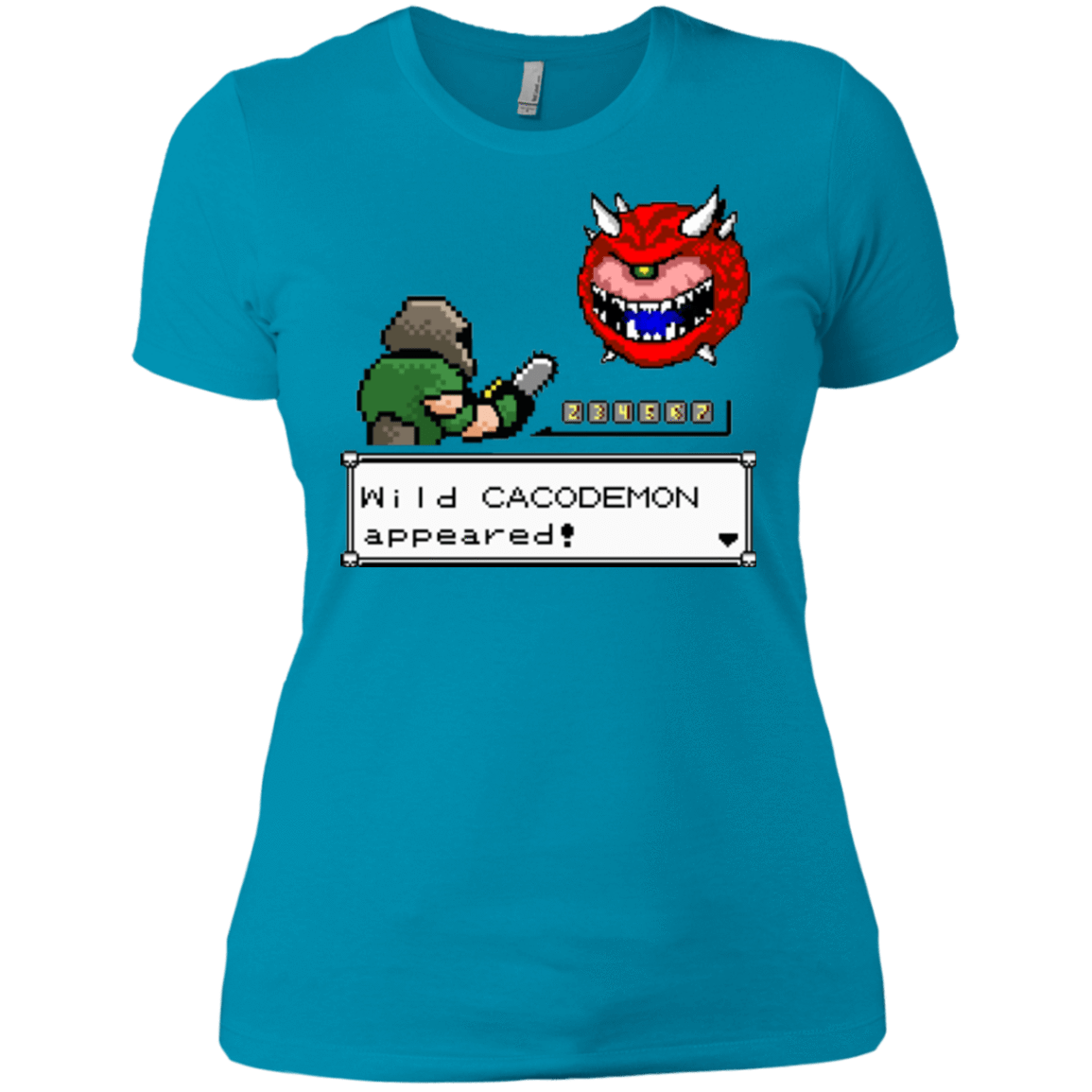 T-Shirts Turquoise / X-Small A Wild Cacodemon Women's Premium T-Shirt