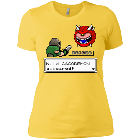 T-Shirts Vibrant Yellow / X-Small A Wild Cacodemon Women's Premium T-Shirt