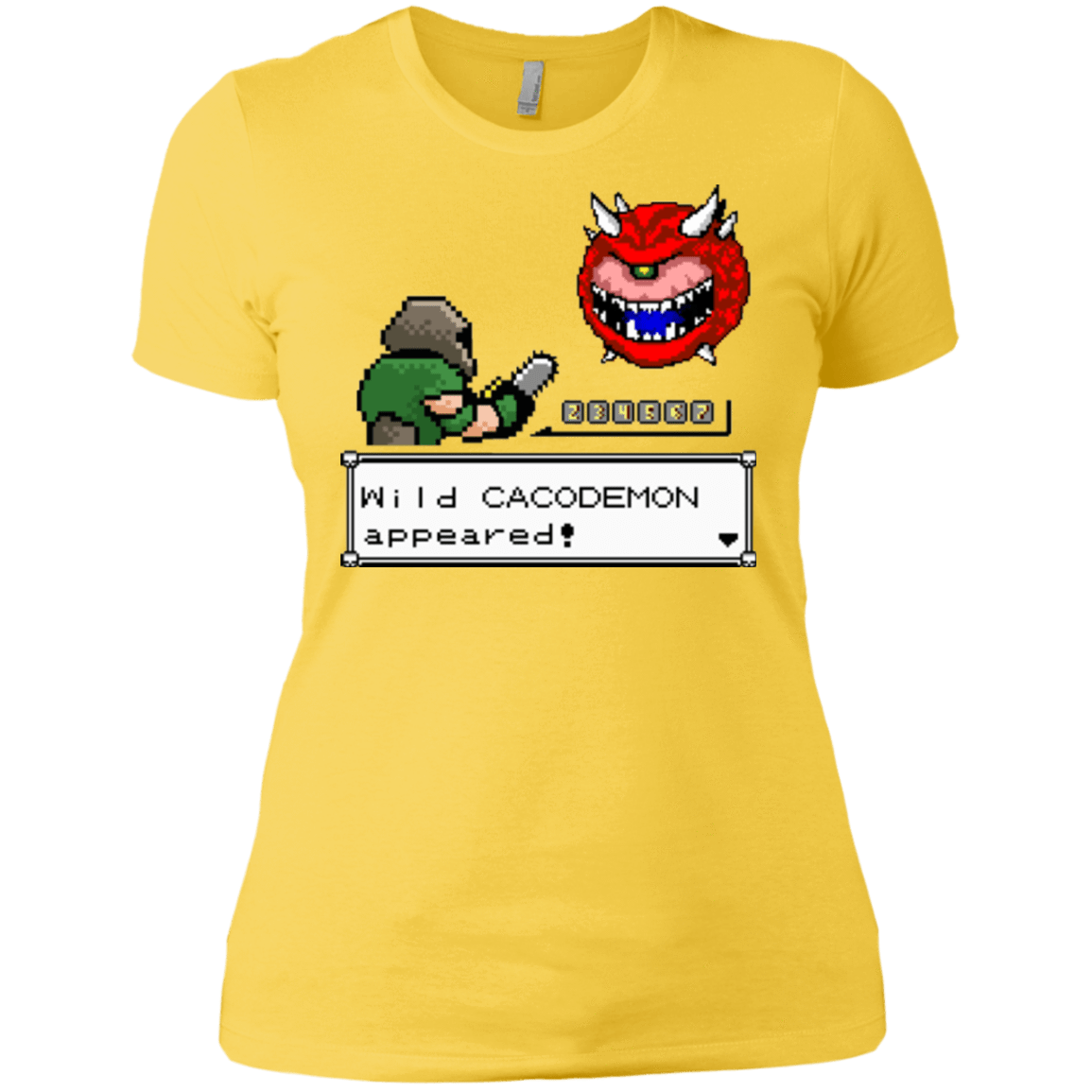 T-Shirts Vibrant Yellow / X-Small A Wild Cacodemon Women's Premium T-Shirt