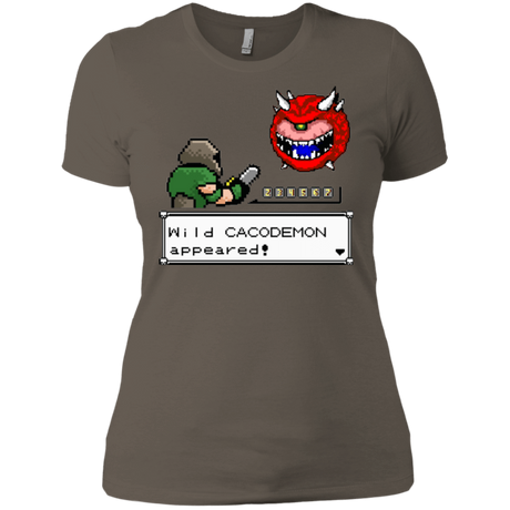 T-Shirts Warm Grey / X-Small A Wild Cacodemon Women's Premium T-Shirt