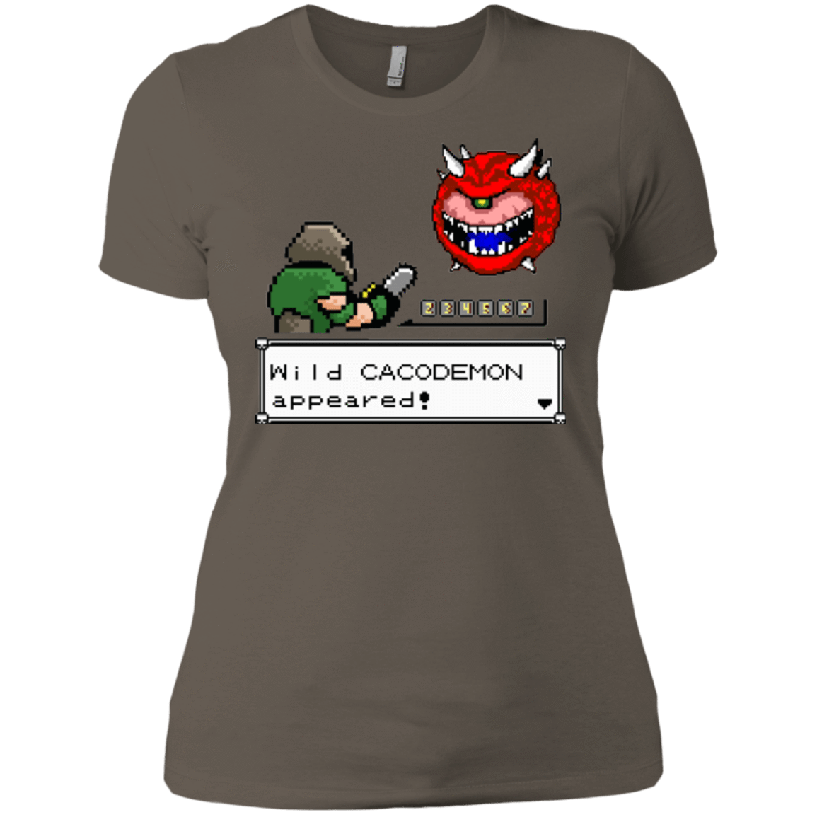 T-Shirts Warm Grey / X-Small A Wild Cacodemon Women's Premium T-Shirt