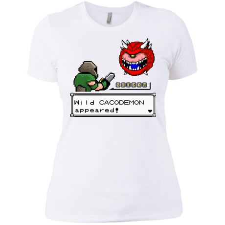 T-Shirts White / X-Small A Wild Cacodemon Women's Premium T-Shirt