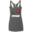 T-Shirts Premium Heather / X-Small A Wild Cacodemon Women's Triblend Racerback Tank