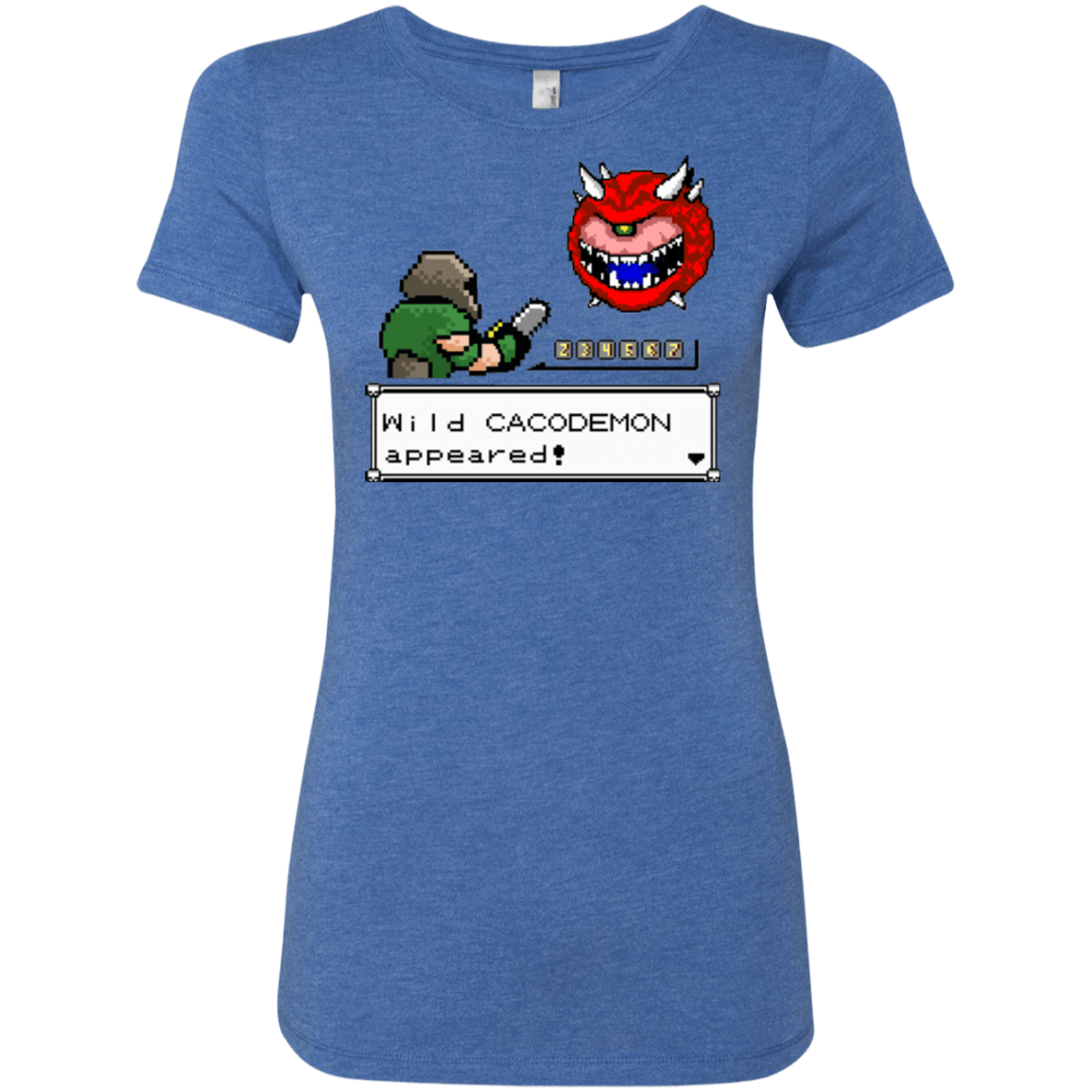 T-Shirts Vintage Royal / Small A Wild Cacodemon Women's Triblend T-Shirt