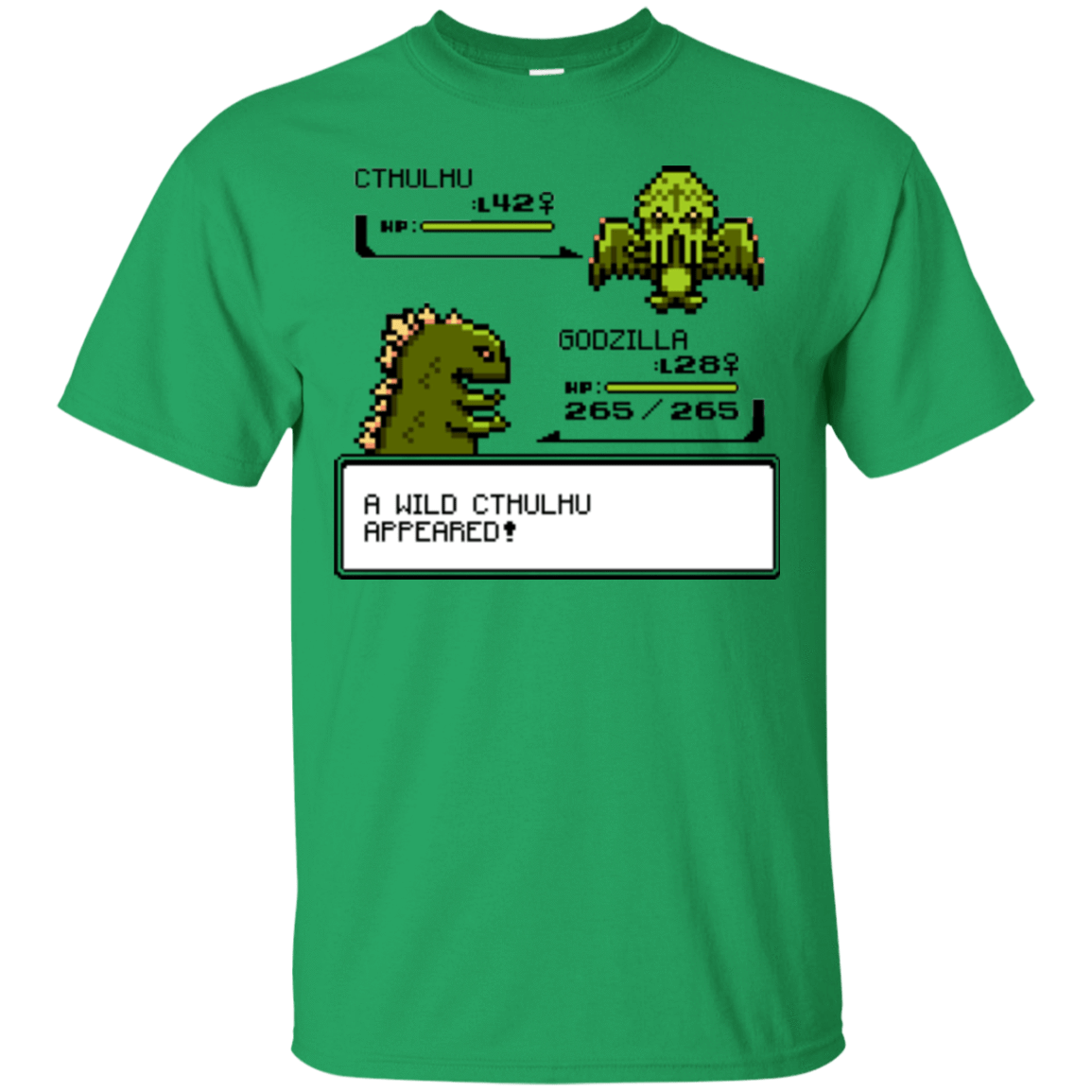 T-Shirts Irish Green / Small A Wild Cthulhu Appeared T-Shirt