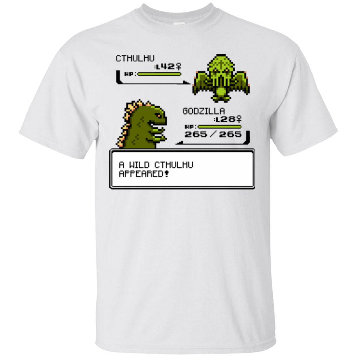 T-Shirts White / Small A Wild Cthulhu Appeared T-Shirt