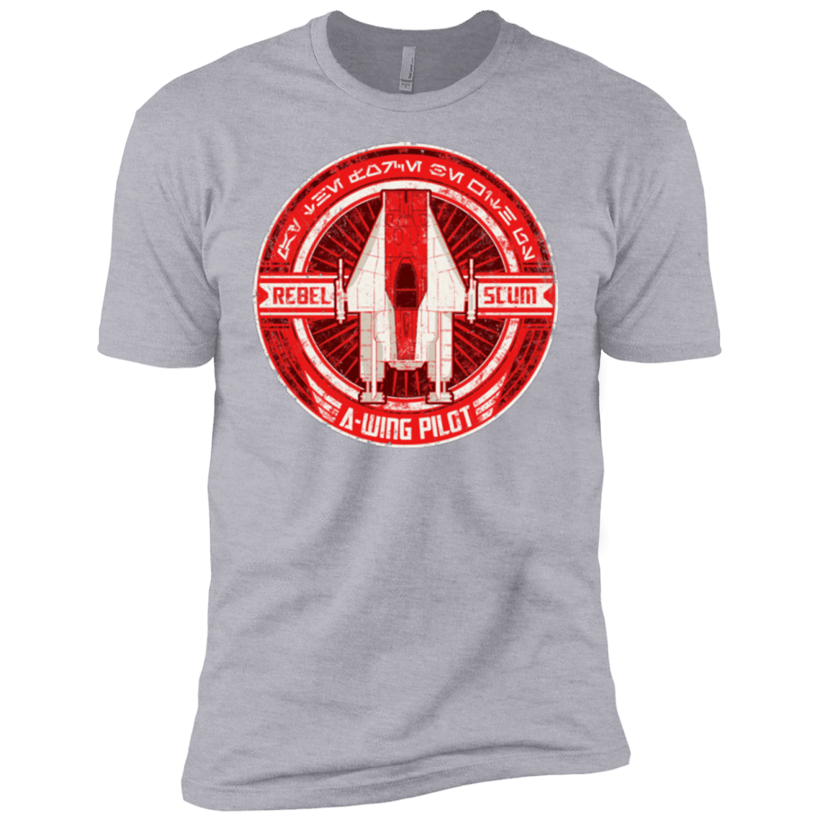 T-Shirts Heather Grey / YXS A-Wing Boys Premium T-Shirt