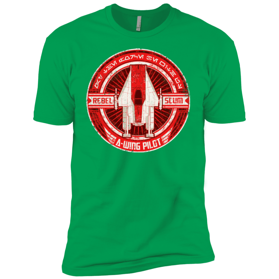 T-Shirts Kelly Green / YXS A-Wing Boys Premium T-Shirt