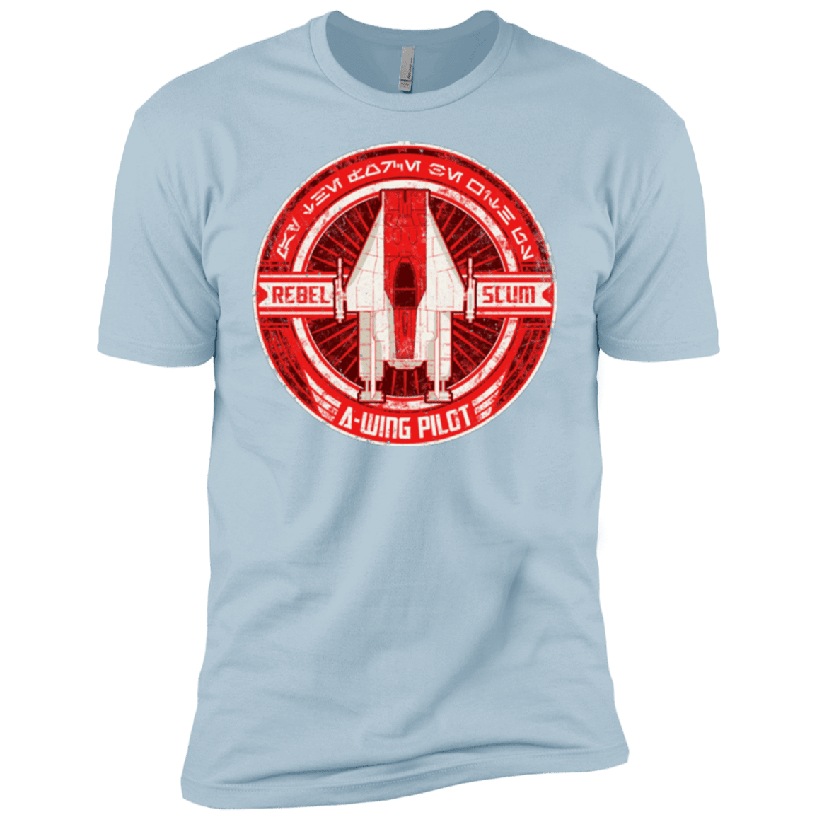 T-Shirts Light Blue / YXS A-Wing Boys Premium T-Shirt