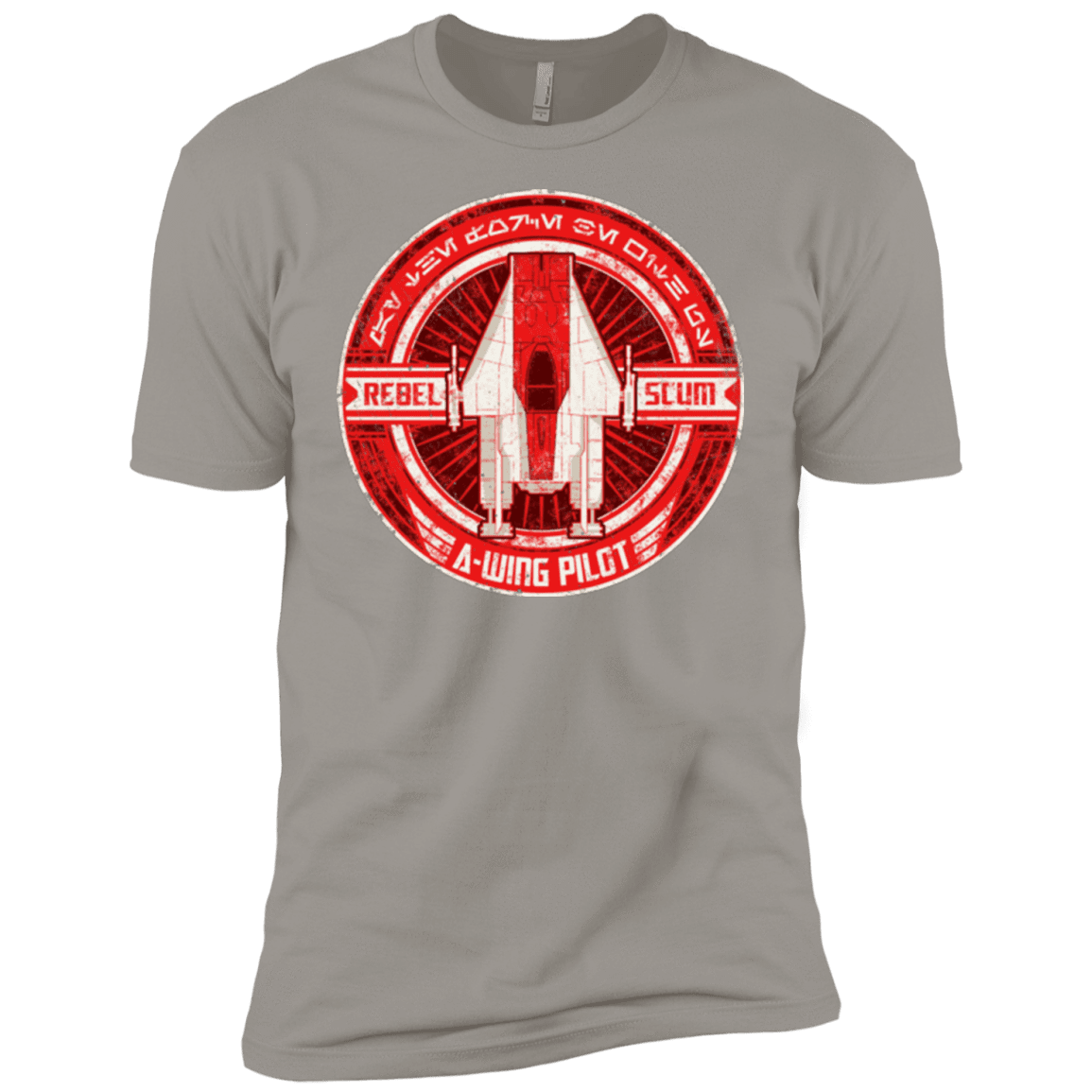 T-Shirts Light Grey / YXS A-Wing Boys Premium T-Shirt