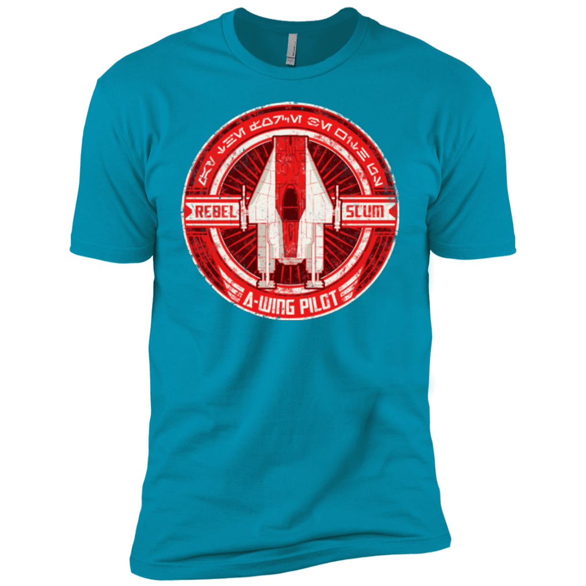 T-Shirts Turquoise / YXS A-Wing Boys Premium T-Shirt