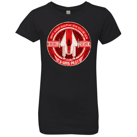 T-Shirts Black / YXS A-Wing Girls Premium T-Shirt