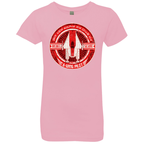 T-Shirts Light Pink / YXS A-Wing Girls Premium T-Shirt