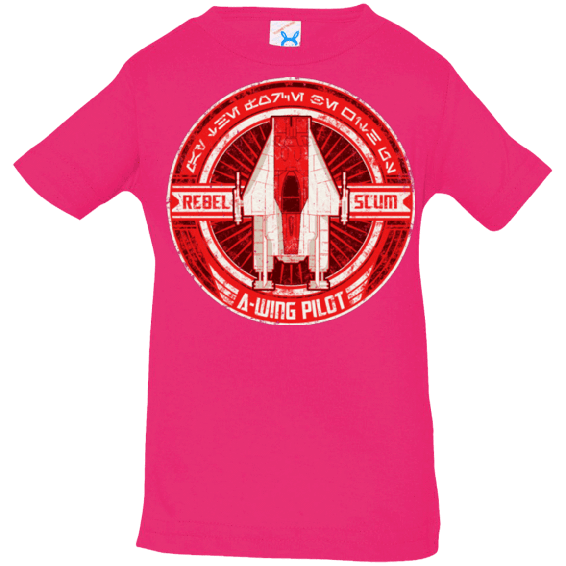 T-Shirts Hot Pink / 6 Months A-Wing Infant Premium T-Shirt