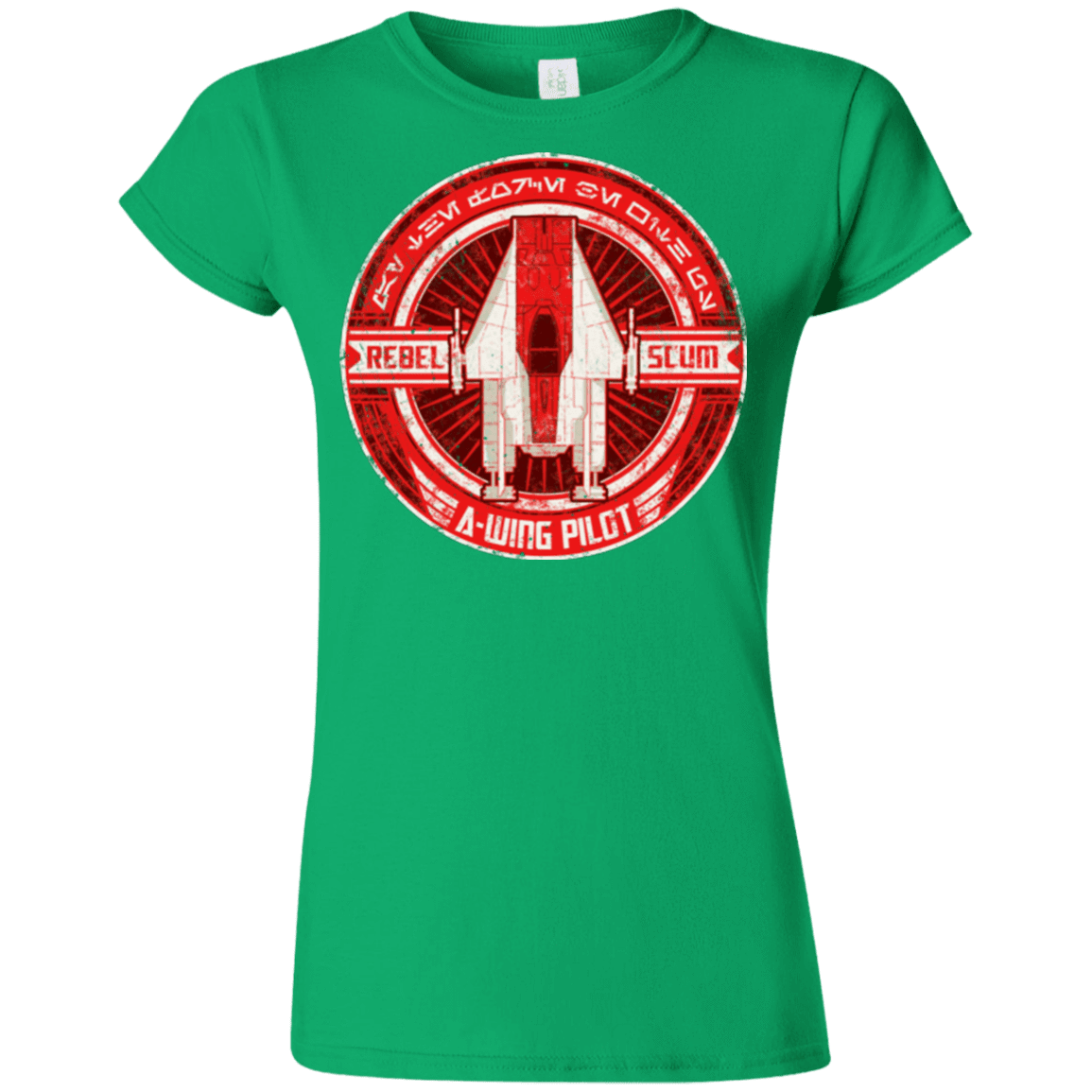 T-Shirts Irish Green / S A-Wing Junior Slimmer-Fit T-Shirt