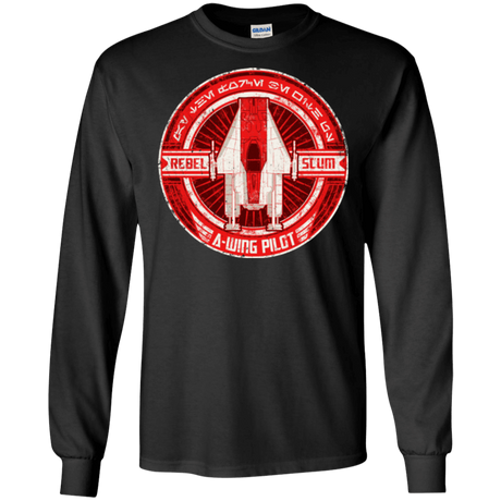 T-Shirts Black / S A-Wing Men's Long Sleeve T-Shirt