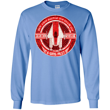 T-Shirts Carolina Blue / S A-Wing Men's Long Sleeve T-Shirt