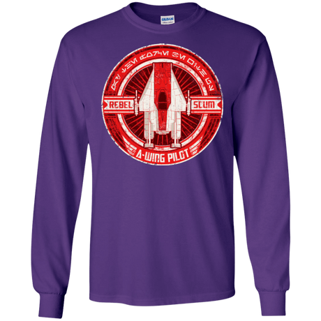 T-Shirts Purple / S A-Wing Men's Long Sleeve T-Shirt