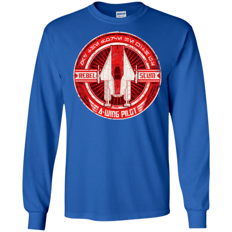 T-Shirts Royal / S A-Wing Men's Long Sleeve T-Shirt