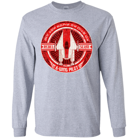 T-Shirts Sport Grey / S A-Wing Men's Long Sleeve T-Shirt