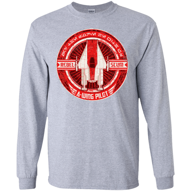 T-Shirts Sport Grey / S A-Wing Men's Long Sleeve T-Shirt